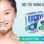 Bột tẩy trắng răng eucryl tìm hiểu các thông tin sử dụng